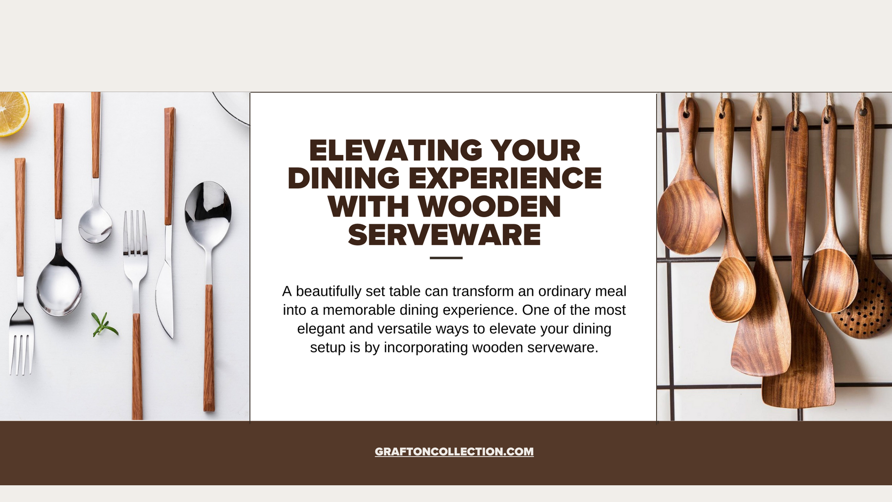 Wooden Serveware