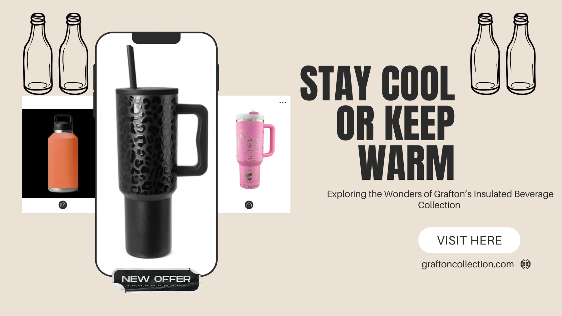 Stay Cool or Keep Warm: Exploring the Wonders of Grafton’s Insulated Beverage Collection