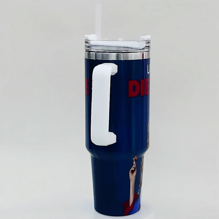 Retro Styled 40 oz Insulated Travel Mug