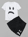 Cartoon T Shirt And Shorts - Grafton Collection