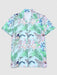 Flower Leaf Tropical Printed And Shorts - Grafton Collection