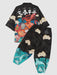 Chinoiseries Print Cardigan And Baggy Pants Set - Grafton Collection