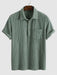 Texture Collared Shirt And Cargo Shorts - Grafton Collection