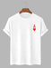 Playing Card Print T Shirt And Shorts Set - Grafton Collection