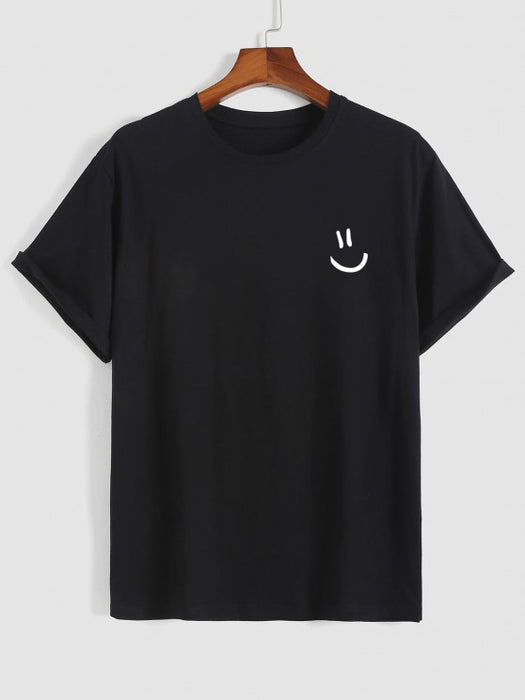 Smiley Cartoon T Shirt And Shorts - Grafton Collection