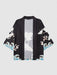 Sea Waves And Flower Print Kimono With Shorts Set - Grafton Collection