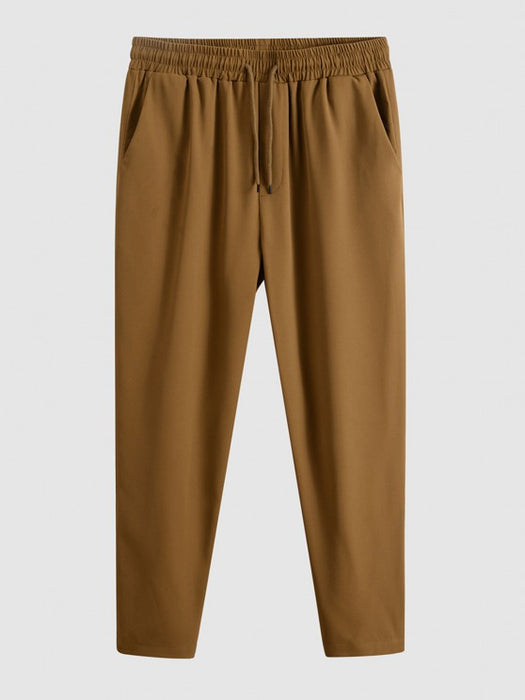 Tailored Collar Shirt And Drawstring Pants - Grafton Collection