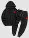 Playing Card Hoodie And Jogger Sweatpants - Grafton Collection