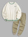 Fleece New York Sweatshirt And Cargo Pants - Grafton Collection