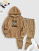 Graphic Bear Hoodie And Pants Set - Grafton Collection