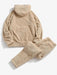 Fluffy Fleece Hoodie And Pants Set - Grafton Collection