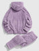 Fluffy Fleece Hoodie And Pants Set - Grafton Collection