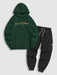 Fleece Lining Hoodie And Cargo Pants Set - Grafton Collection