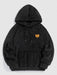 Bear Terry Embroidered Teddy Hoodies - Grafton Collection