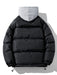 Dual Zip Puffer Coat And Fleece Pants Set - Grafton Collection