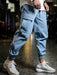 Half Zip Sweatshirt With Jogger Cargo Pants Set - Grafton Collection