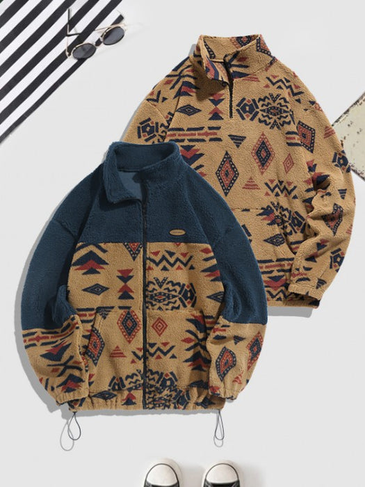 Stylish Printed Jacket And Sweatshirt Set - Grafton Collection