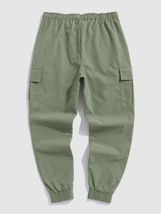 Sweatshirt And Jogger Cargo Pants Set - Grafton Collection