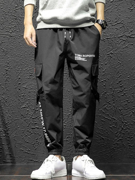 Hoodie And Cargo Jogger Pants Set