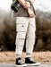 Letter Embroidered Casual Jogger Pants Set - Grafton Collection