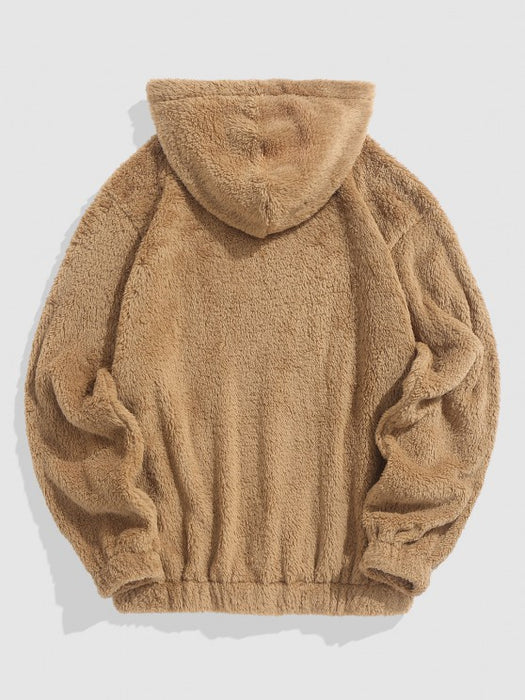 Sweatshirt With Pullover Hoodie Set
