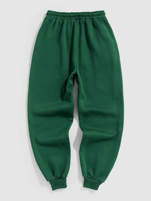 Printed Thermal Fleece Lined Jogger Pants Set - Grafton Collection