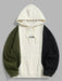 Embroidered Hoodie With Cargo Jogger Pants - Grafton Collection