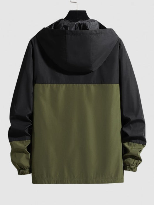 Hooded Jacket With Jogger Pants