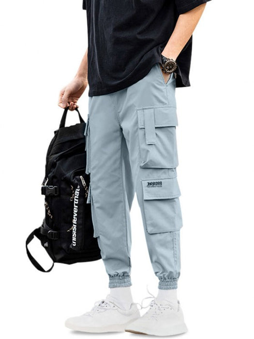 3 Pieces Letter Printed Jogger Pants Set - Grafton Collection