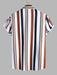 Vertical Stripes Shirt And Pants Set - Grafton Collection