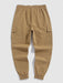 Letter Sweatshirt And Jogger Cargo Pants Set - Grafton Collection