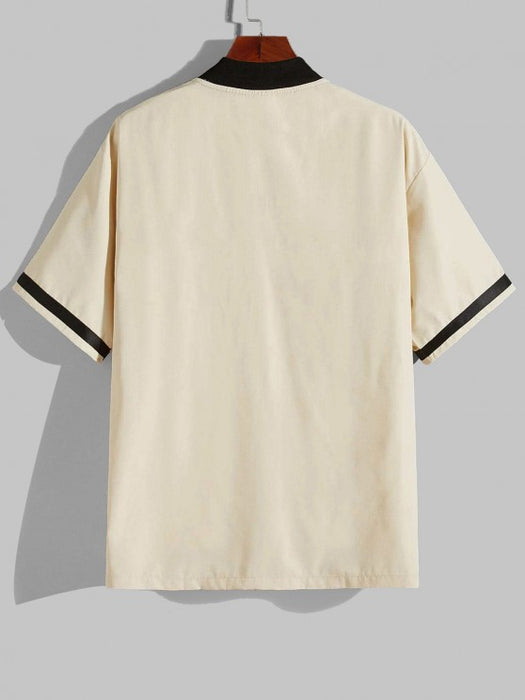 Baseball Shirt With Streetwear Pants