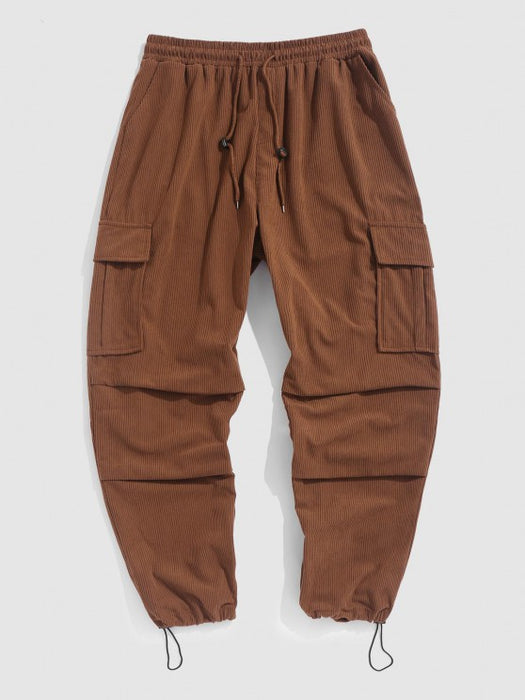 Corduroy Shirts With Wide Pants