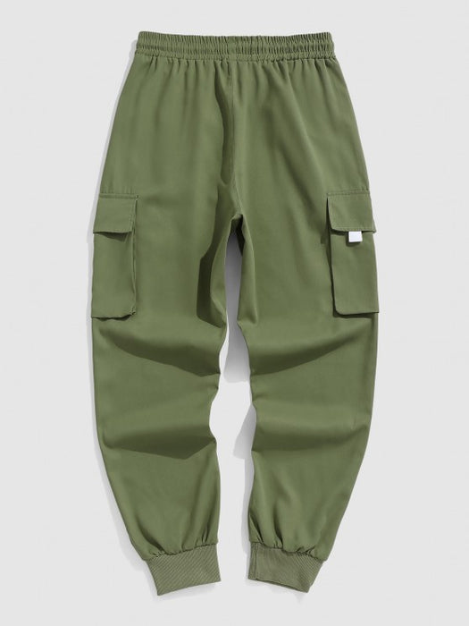 Patterned Hooded Tee And Cargo Pants - Grafton Collection