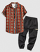 Short Sleeves Shirt And Cargo Pants - Grafton Collection