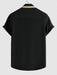 Color Spliced Business Shirt Shorts Set - Grafton Collection