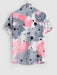 Splash Splatter Shirt And Basic Shorts Set - Grafton Collection