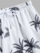 Coconut Tree Printed Shirt And Shorts - Grafton Collection