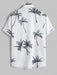 Coconut Tree Printed Shirt And Shorts - Grafton Collection