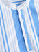 Casual Striped Shirt And Shorts - Grafton Collection