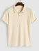 Polo Collared T Shirt With Corduroy Shorts - Grafton Collection