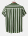 Striped Vacation Shirt And Cargo Shorts Set - Grafton Collection