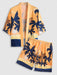 Sunset Pattern Beach Shirt And Shorts - Grafton Collection