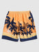 Sunset Pattern Beach Shirt And Shorts - Grafton Collection