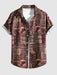 Printed Shirt And Shorts Set - Grafton Collection