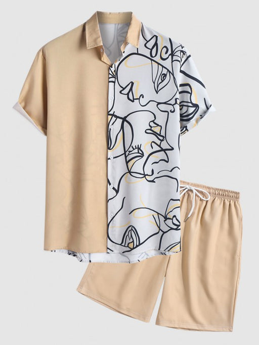 Short Sleeve Shirt With Shorts Set - Grafton Collection