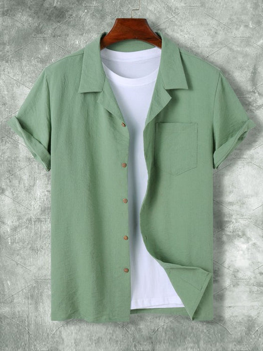 Casual Collar Shirt And Pants - Grafton Collection