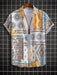 Short Sleeves Print Shirt And Shorts Set - Grafton Collection