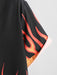 Fire Printed T Shirt And Shorts - Grafton Collection