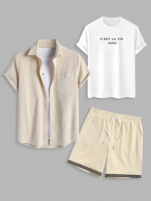 Casual 3 Pieces Outfit Set - Grafton Collection